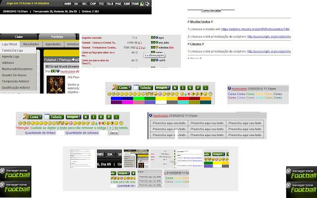 Script Managerzone Brazil