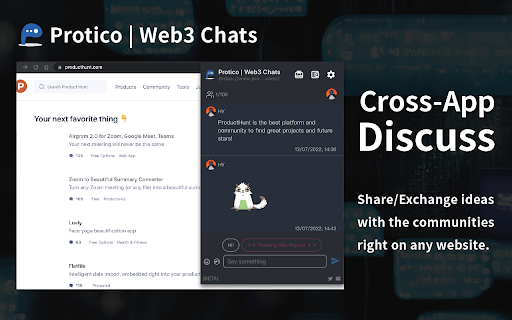 Protico | Web3 Chat & Web3 Lobby