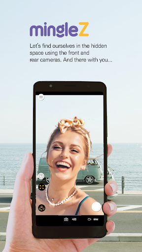 Screenshot mingleZ - AI based Dual Camera