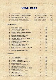 Chennai Beef Briyani menu 4
