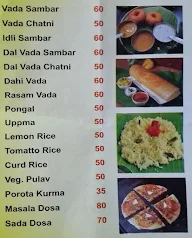 Mathews Cafe menu 1