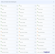 Hotel Sshri Akshayam menu 1