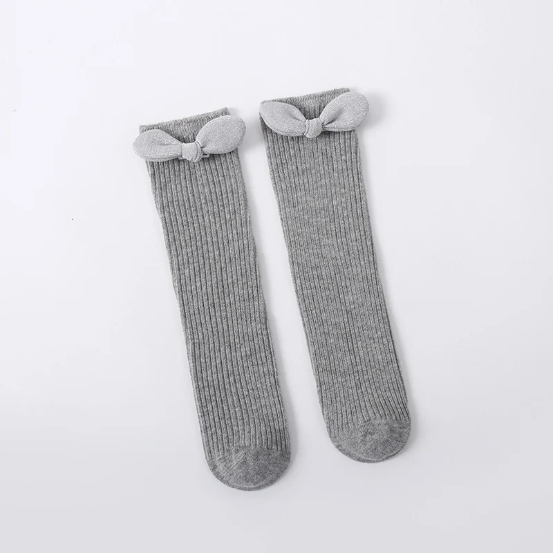 Title 4, Girls Casual Fashion Long Tube Solid Color Sock...