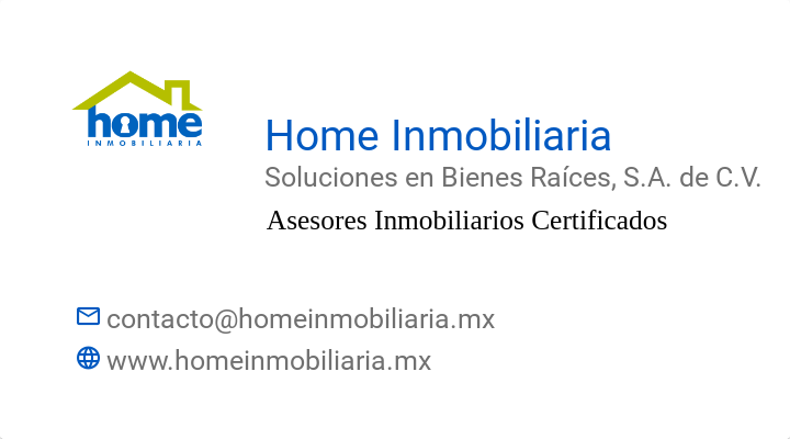 BusinessCard of Home  Inmobiliaria