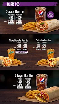 Taco Bell menu 2