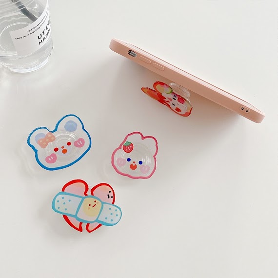 Giá Đỡ Chống Lưng Điện Thoại Popsocket Phụ Kiện Điện Thoại Tiện Dụng Đáng Yêu