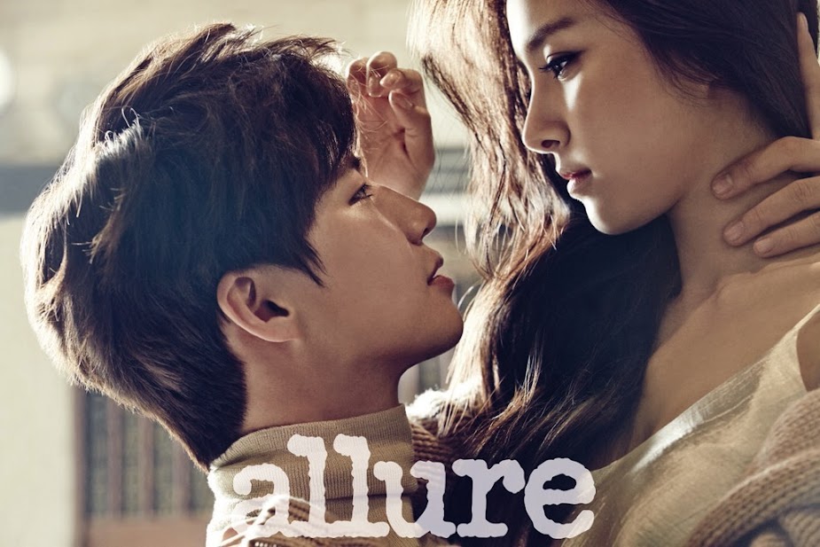 Song Jae Rim & Kim So Eun allure Dec 2014