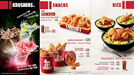 KFC menu 1