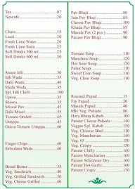 Veggie menu 3