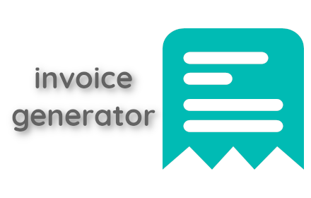 Invoice generator small promo image
