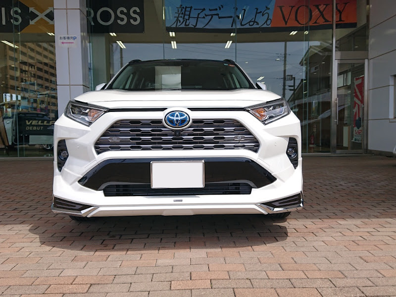 RAV4のモデリスタエアロ・PHVパーツ・ラジエータグリルLWR NO.2・バイ ...