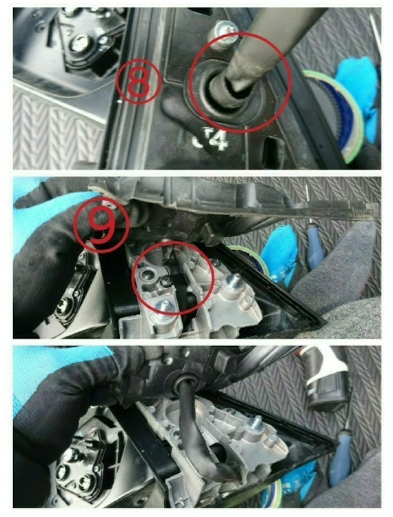 ステップワゴンの耳ポジ化・取付手順・ドアミラーウインカーに関するカスタム事例の投稿画像5枚目