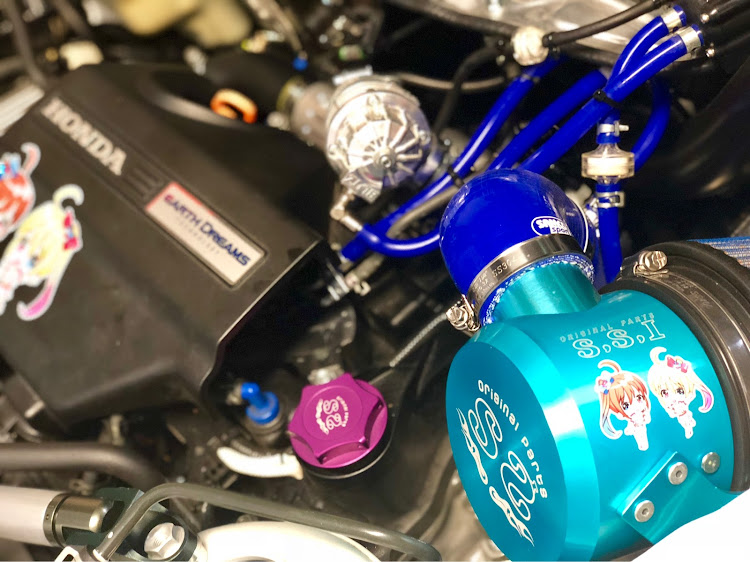 S660のS,S,I・サクション パイプ・エアクリーナー・ハヤシストリート・鈴鹿サーキットに関するカスタム事例の投稿画像2枚目