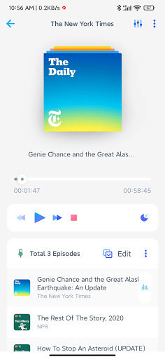 Screenshot Moon FM - The Podcast App