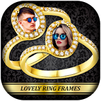 Lovely Ring Photo Frame  Wedding Photo Ring