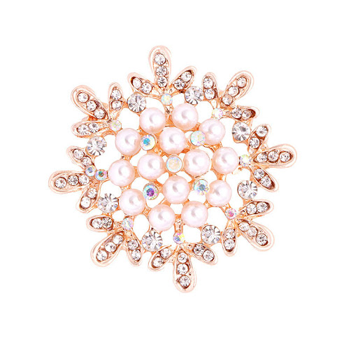 Title 16, Diamond Butterfly Cartoon Pearl Brooch, a charm...