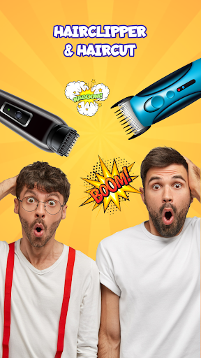 Screenshot Hair Cut Prank Razor Sound App