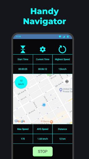 Screenshot Speedometer: GPS Speed Tracker