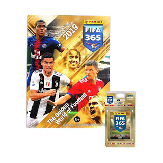 Альбом FIFA 3652019 и блистер 5 пакетиков с наклейками Panini за 368 руб.