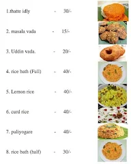 Sai Guru Veg menu 1