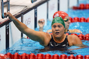 Former Paralympic swimming star Natalie du Toit.