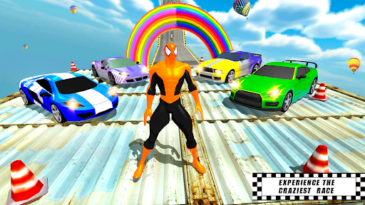 Screenshot Crazy Superhero Stunt Car Game