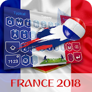 France 2018 Football Keyboard  Icon