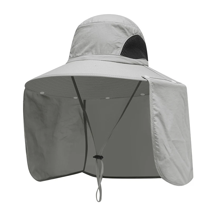 Summer Fisherman Hat Outdoor Sun Protection Men And Women Quick-drying. Great for hiking, fishing, beach, and all outdoo