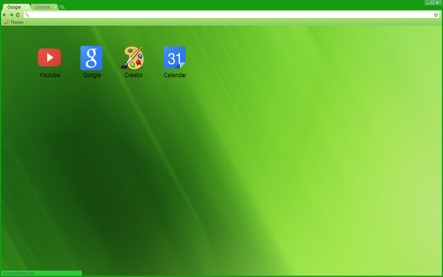 Light Green Theme chrome extension