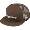 box logo mesh back new era® ss22