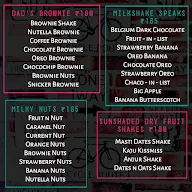 Milkshake House menu 2