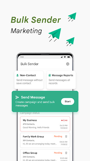 Screenshot Bulk Sender for Marketing