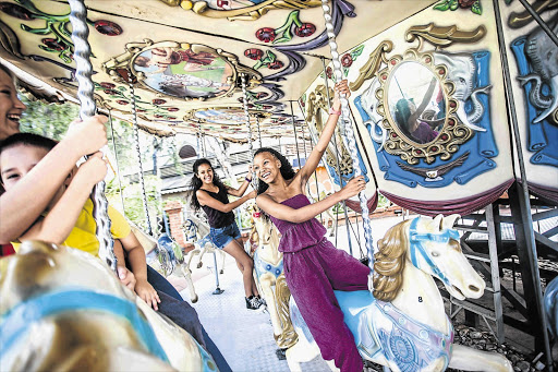 LIFE IS A CAROUSEL: There are rides and fun for all ages at Gold Reef City