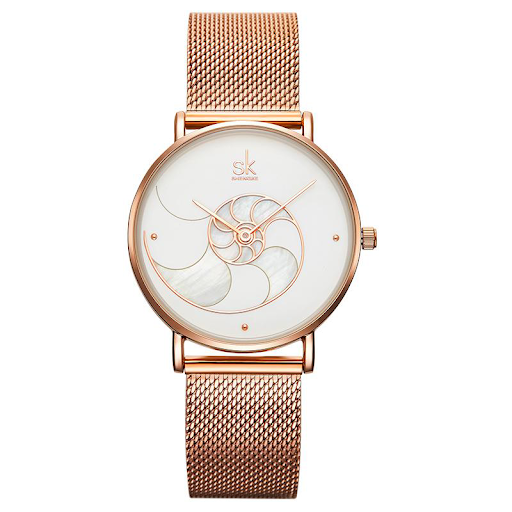 Title 4, Ladies Quartz Watch Ladies Mesh Bracelet