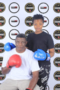 Legendary former WBC champ Sugarboy Malinga and his daughter Nomfundo Malinga who is now  BSA licensed boxing promoter.  