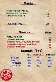 Avis Burger menu 2