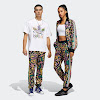 love uniteds print track pants (gender neutral) multicolor