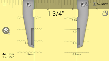 Thread pitch gauge Screenshot