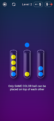 Screenshot Ball Sort