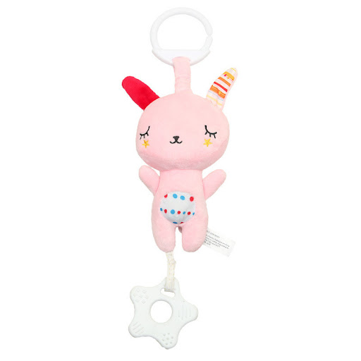 Title 2, Baby Multifunctional Bear and Rabbit Teether Pl...