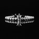 Steel Crown 6 Pineapple Beads