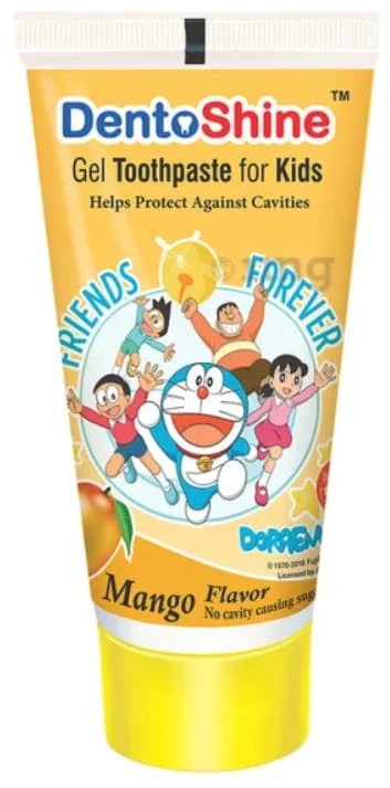Dentoshine Gel Toothpaste For Kids - Mango Flavor