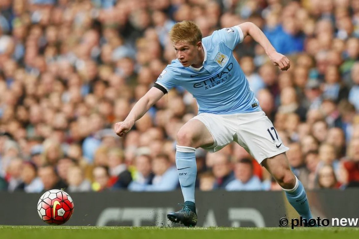 De Bruyne à nouveau Joueur du Mois à Man City !