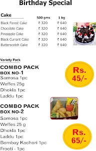 Man Mohan Mithai menu 5