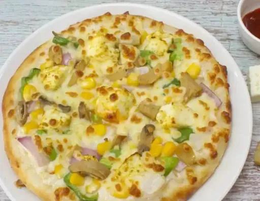 2 Veg Cheese Pizza [9 Inches] With Pepsi Soft Beverage [750 Ml]
