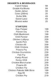 Rayalaseema Foods menu 1