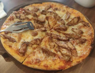 Bbq Chicken & Corn Crazy Pizza [7 Inches]