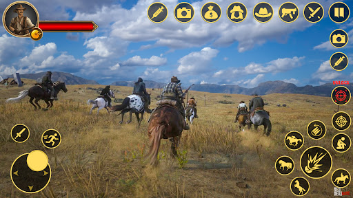 Screenshot West Cowboy Horse Riding Games