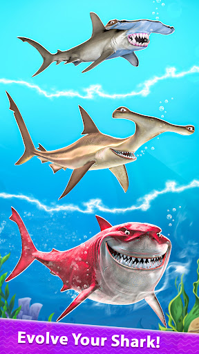 Screenshot Shark Evolution Merge & Eat