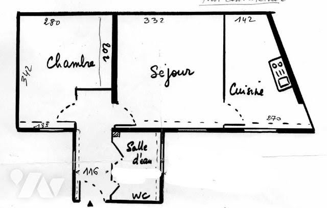 Vente appartement 2 pièces 32.94 m² à Paris 18ème (75018), 287 700 €